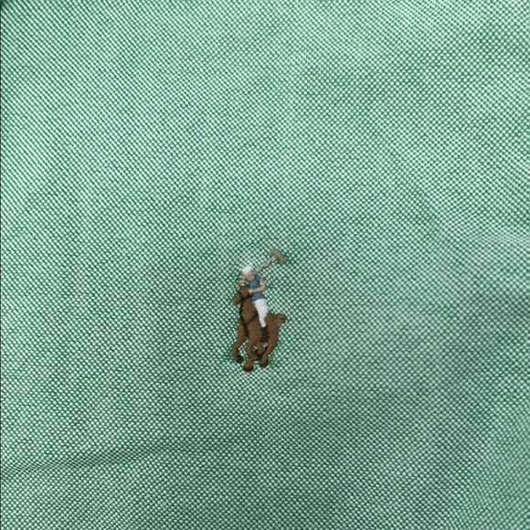 Ralph Lauren Kids Green Button-Down Shirt - Picture 3 of 4